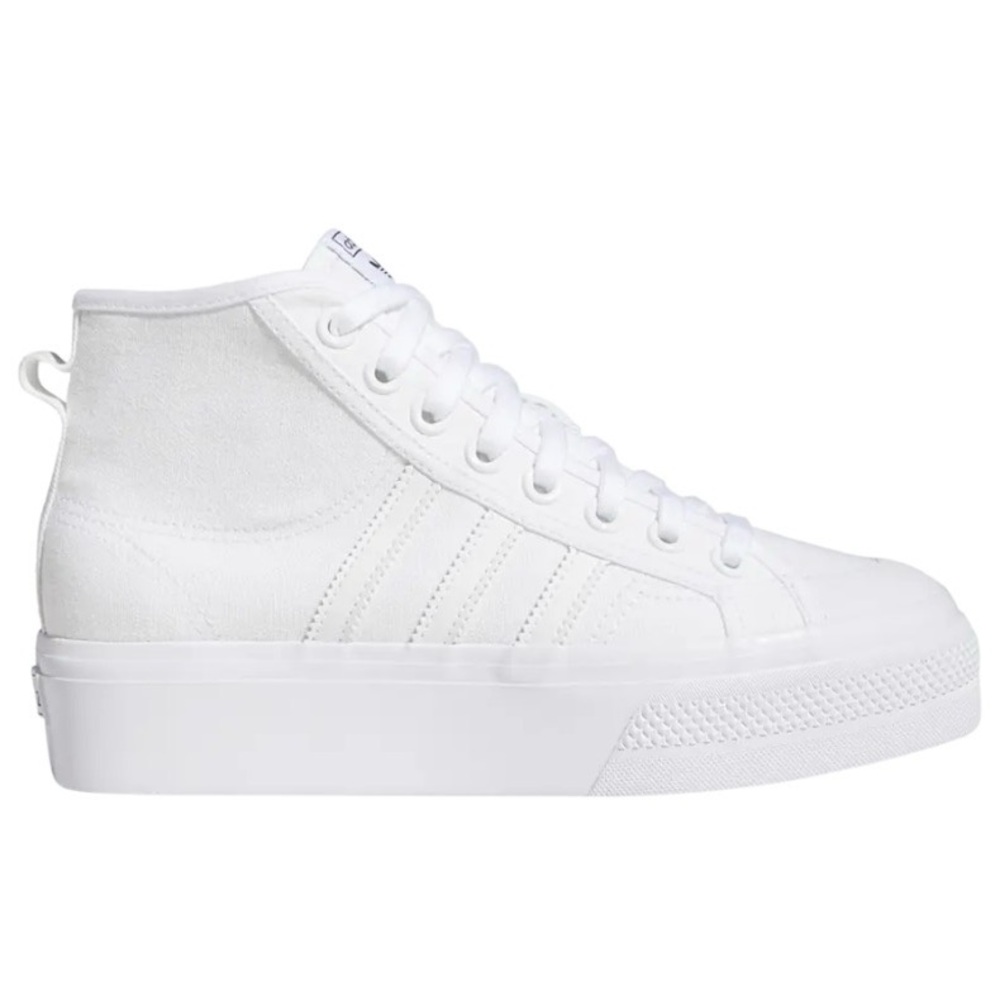 ADIDAS NIZZA PLATFORM MID Women – Cloud White - NWT sz 9